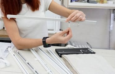 kolejnice na závěsy a záclony